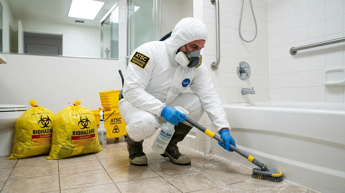 Decontamination equipment deployed for Blood Cleanup in Carney